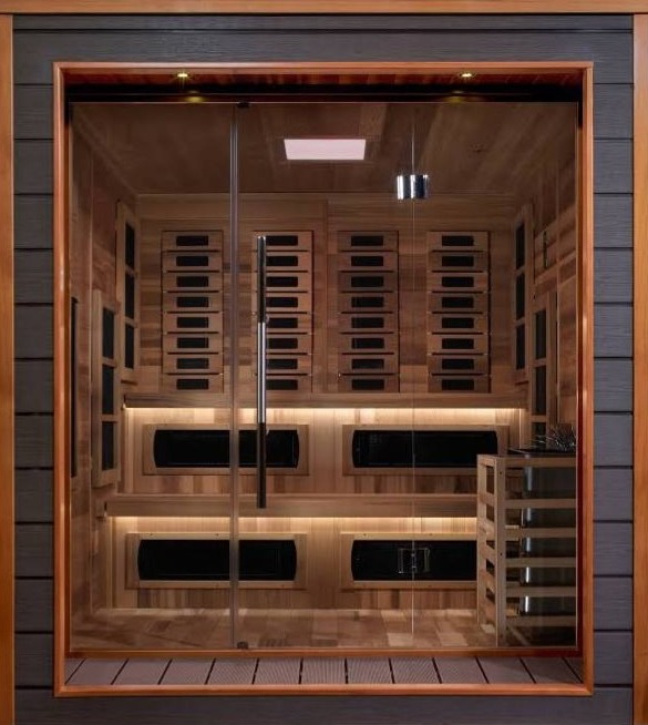 infered sauna for the home